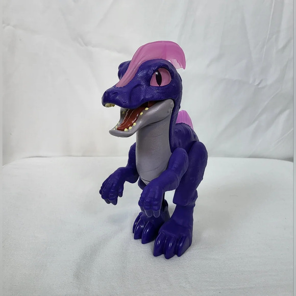 Fisher-Price Imaginext Jurassic World Deluxe Parasaurolophus XL‎ Dinosaur Figure - Picture 3 of 7